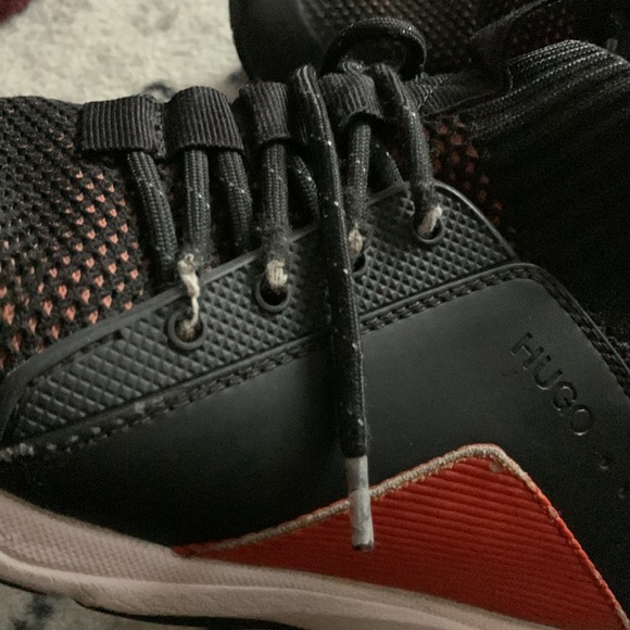 Hugo Boss Hybrid Runn Trainer men’s black shoes size 41 - Picture 13 of 16